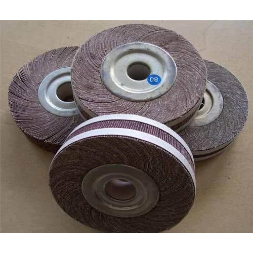 Abrasive Flap Wheel - Color: Brown