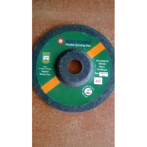 Stainless Steel Grinding Wheel - Color: Black