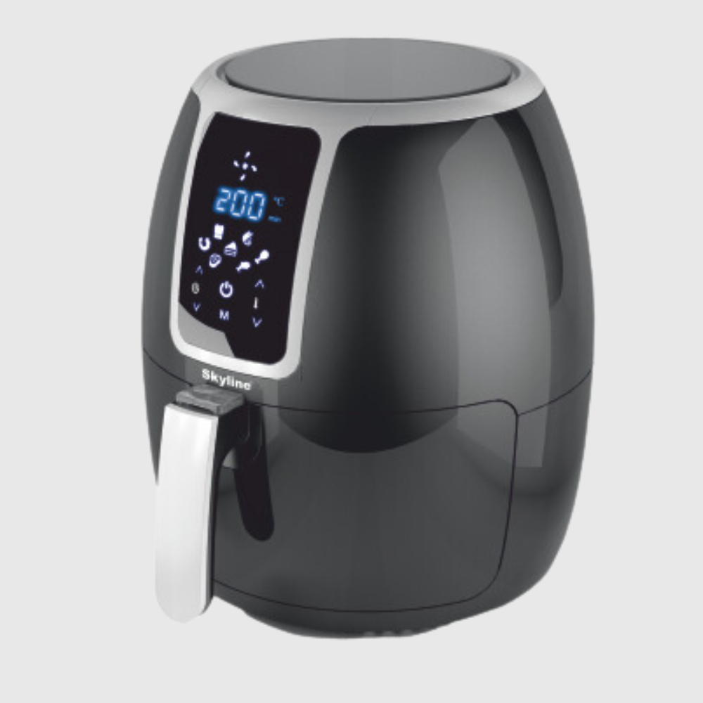 Skyline Digital Air Fryer 2000 Watts 4.2L with Double Basket a   Dual Cooking for Healthier Meals