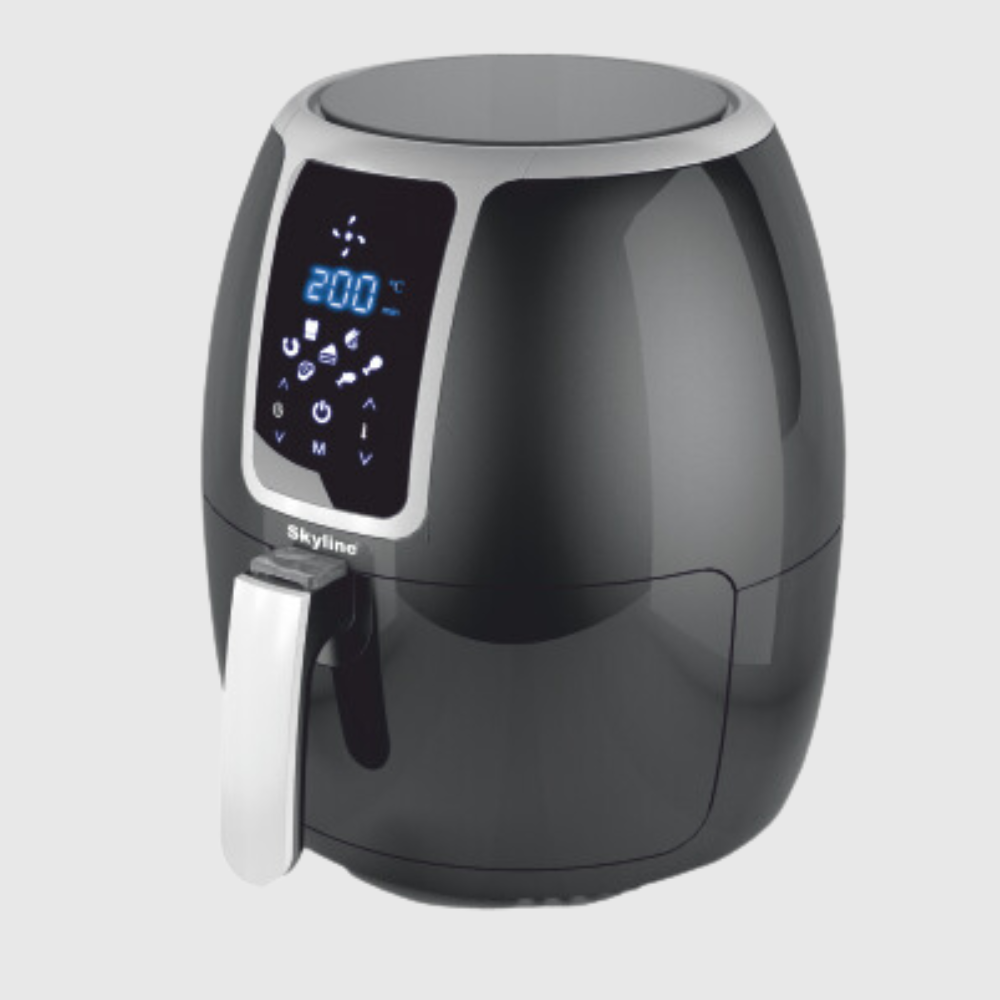 Skyline Digital Air Fryer 2000 Watts 4.2L with Double Basket – Dual Cooking for Healthier Meals