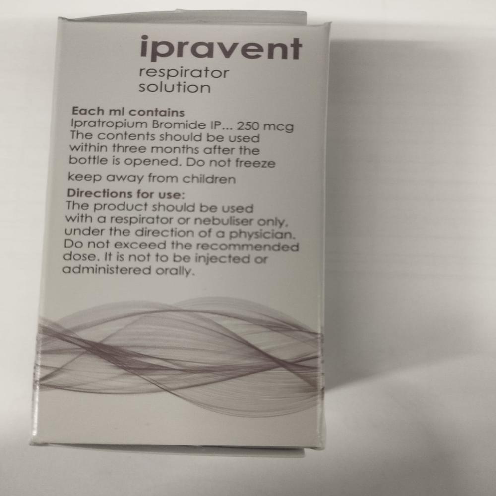 Ipravent (Respirator Solution ) - Drug Type: Injection