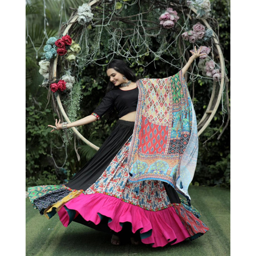 Navratri Chaniya Choli - Color: Multicolor
