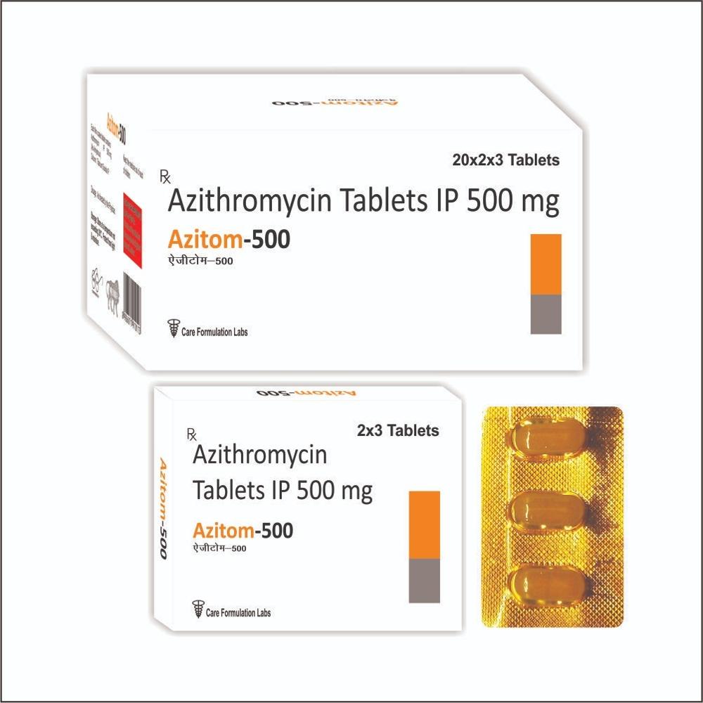 Azithromycin Anhydrous 500Mg Tablet - Grade: Pharma