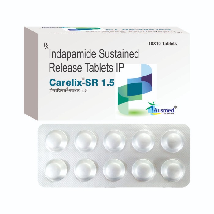 Indapamide sustained release 1.5 tablet