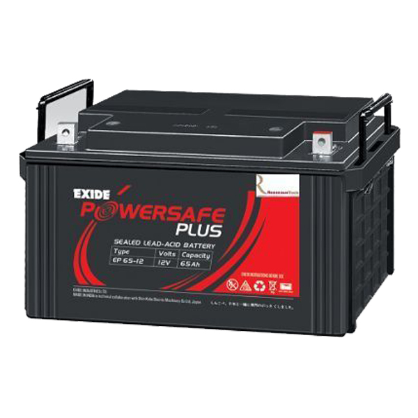 Exide Make 12V/65Ah Smf Batteries - Battery Capacity: 51 A   80Ah Ampere-Hour  (Ah)