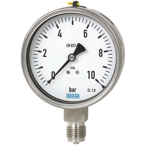 Wika Ss Pressure Gauge - Color: Silver