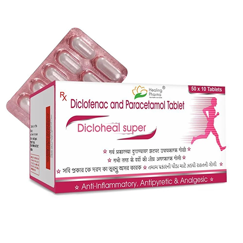 Diclofenac And Paracetamol Tablets - Drug Type: General Medicines