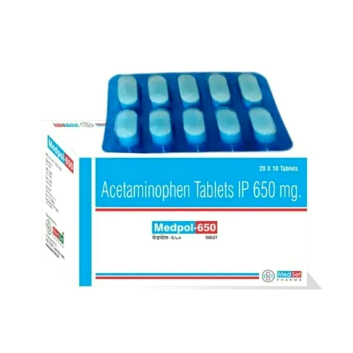 650 Mg Acetaminophen Tablets Ip - Drug Type: General Medicines