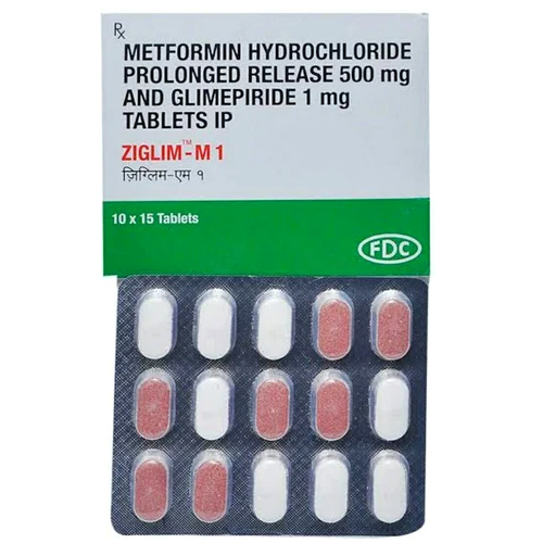 Metformin Hydrochloride Prolonged Release And Glimepiride Tablets Ip - Drug Type: General Medicines