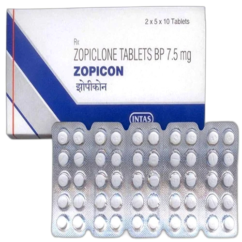 7.5 Mg Zopiclone Tablets Bp - Drug Type: General Medicines