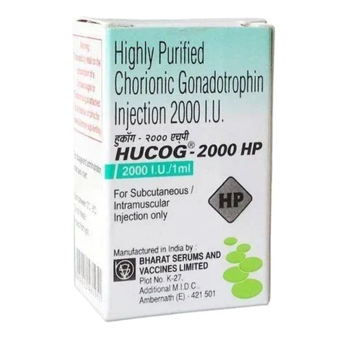 Highly Purified Chorionic Gonadotrophin Injection 2000 Iu - Physical Form: Liquid