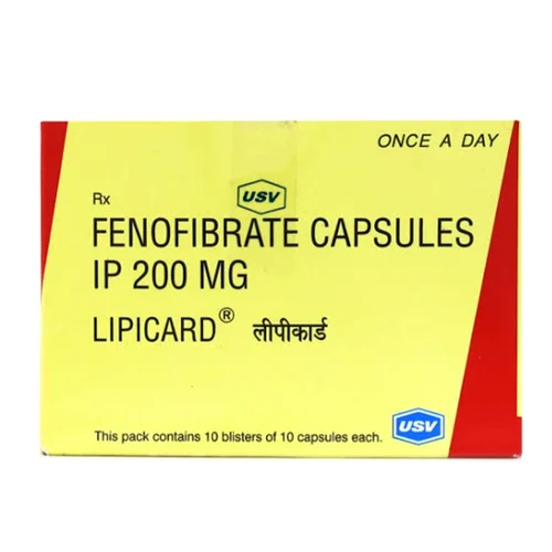 200 Mg Fenofibrate Capsules Ip - Drug Type: General Medicines