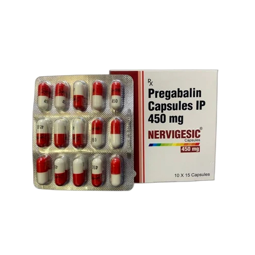 450 Mg Pregabalin Capsules Ip - Drug Type: General Medicines