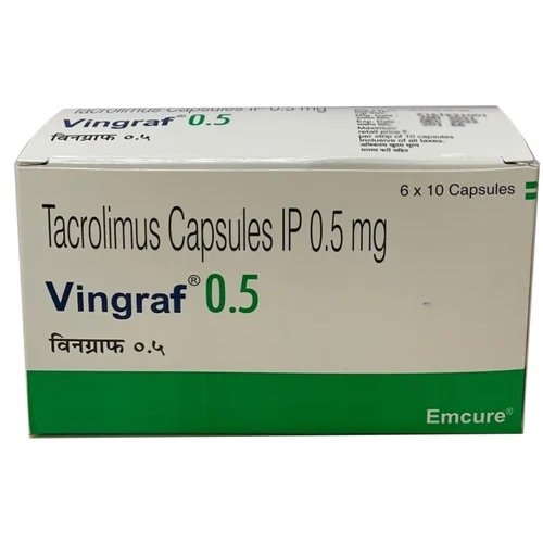 0.5 Mg Tacrolimus Capsules Ip - Drug Type: General Medicines