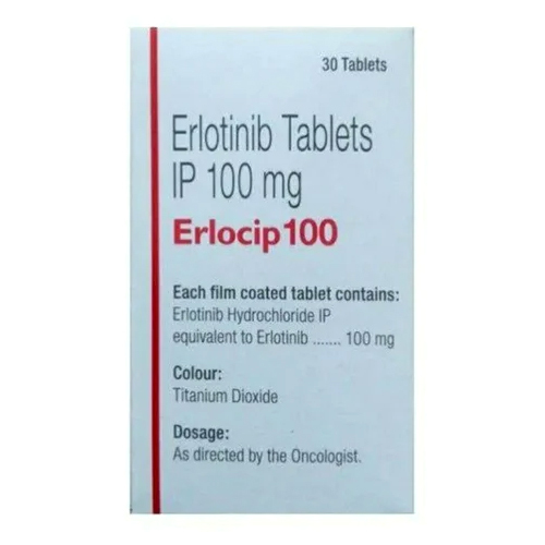 100 MG Erlotinib Tablets IP