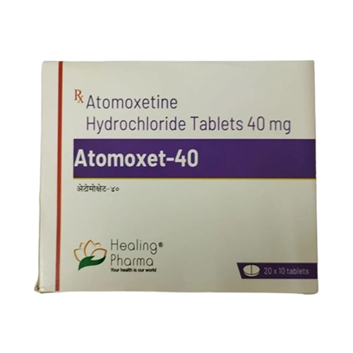 40 MG Ato moxetine Hydrochloride Tablets