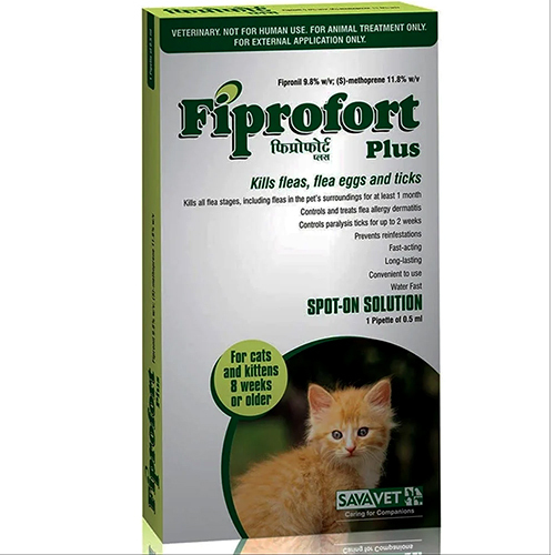 Fiprofort Plus For Cats - Ingredients: Chemicals