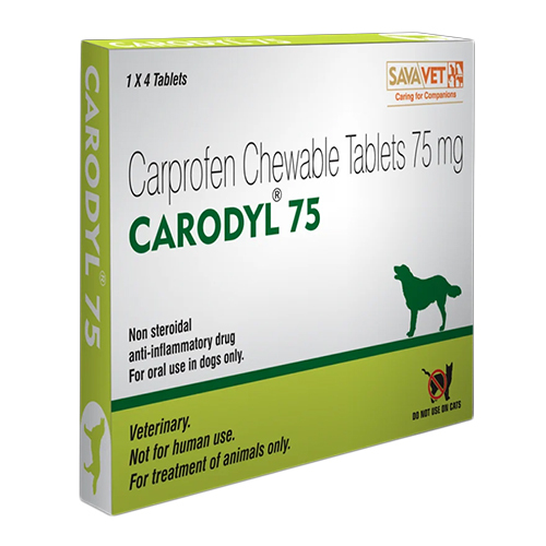 75 Mg Carprofen Chewable Tablets - Medicine Type: Herbal Veterinary Drug