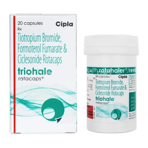 Tiotropium Bromide Formoterol Fumarate And Ciclesonide Rotacaps Inhaler