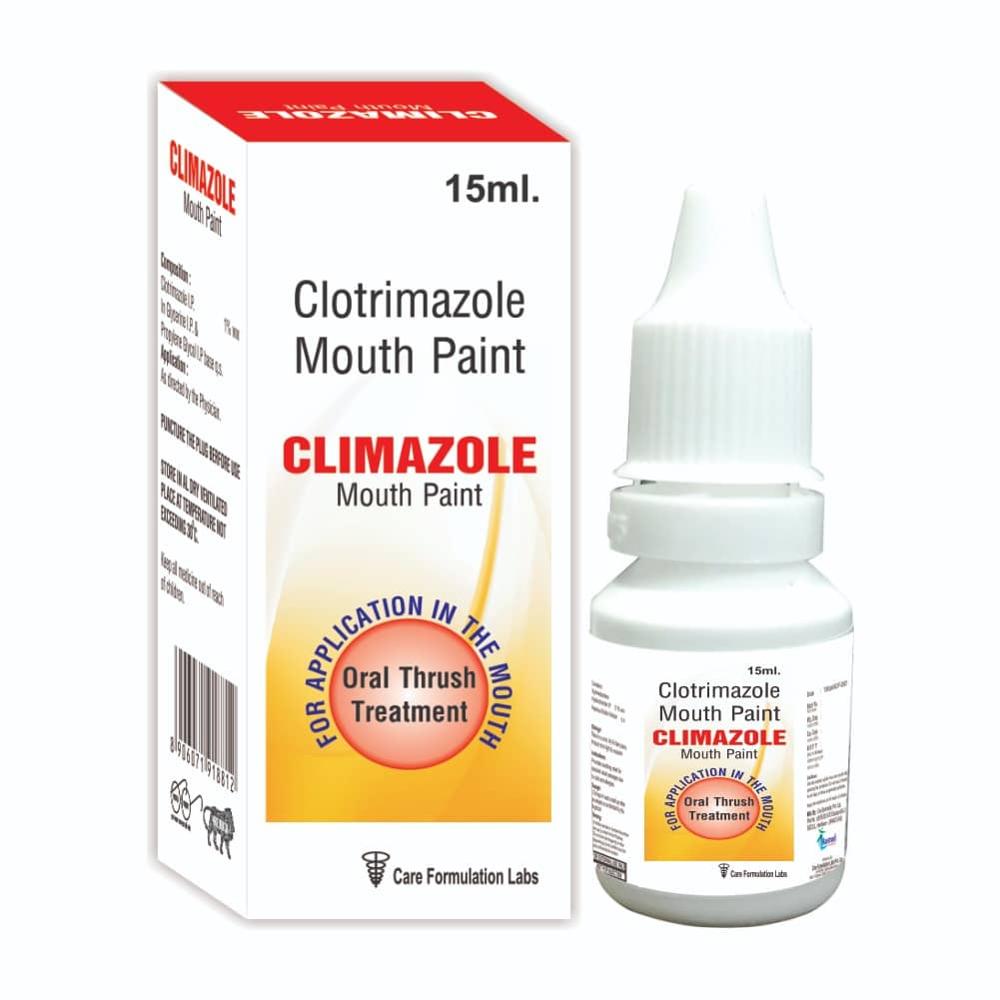 Clotrimazole , Glycerine , Propylene Glycol MOUTH PAINT