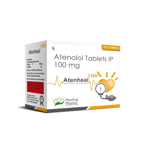 100 Mg Atenolol Tablets Ip - Dosage Form: Solid