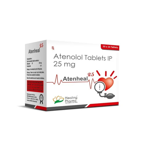 25 Mg Atenolol Tablets Ip - Dosage Form: Solid