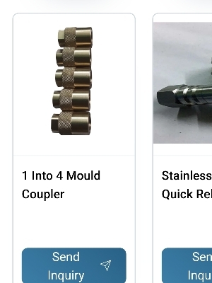 1 Into 4 Mould Coupler