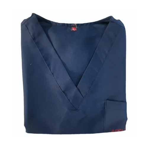 Navy Blue Ot Hospital Uniform - Fabric Type: Cotton