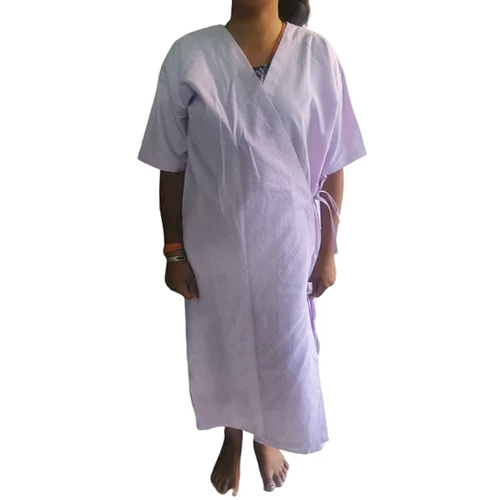 Hospital Patient Gown - Color: Light Pink