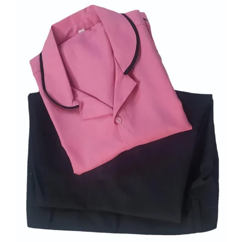 Hospital Nurse Uniform - Color: Pink And Black