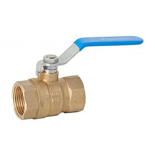 Brass Ball Valve - Color: Golden