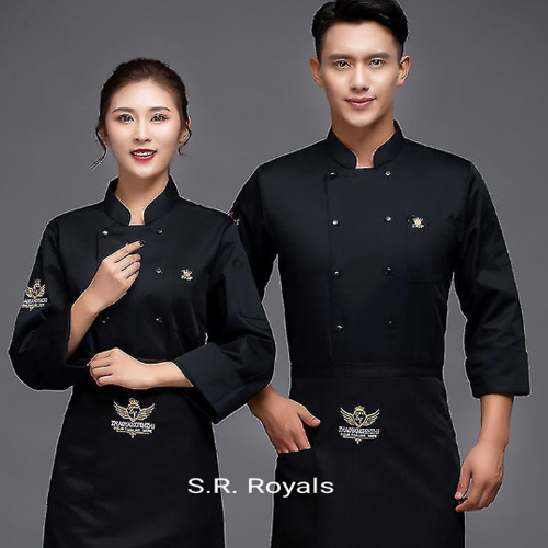 05_Kitchen Chef Uniform - Color: Black