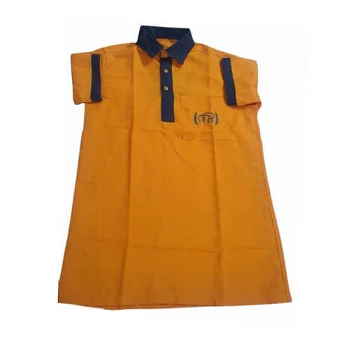 Orange Waiter Uniform Shirt