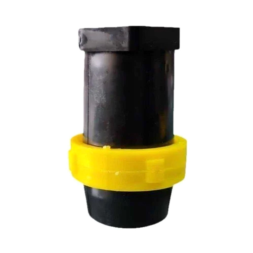 Rain Pipe End Cap - Color: Black & Yellow