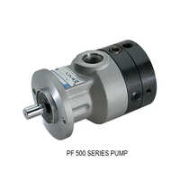 Pf500 Series Fixed Displacement Check Ball Pumps - Color: Silver