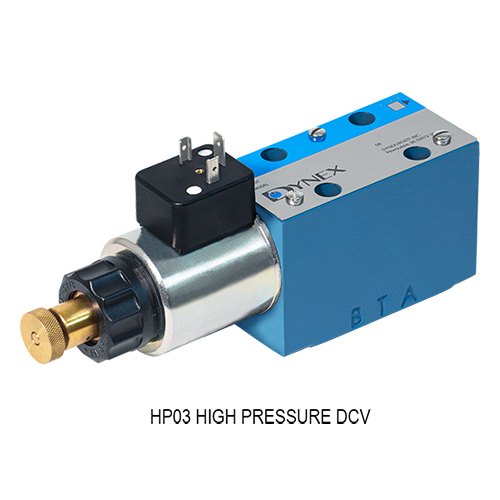 Hp03 Pattern High Pressure Directional Control Valves - Color: Blue