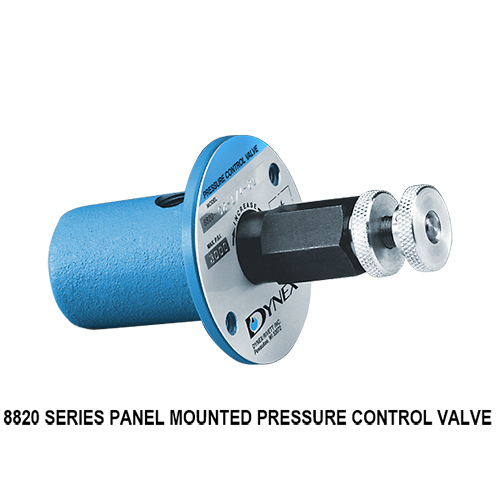 8820 Series Panel Mounted Valves - Color: Blue