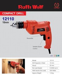 Ralli Wolf 10mm Compact Drill (12110)