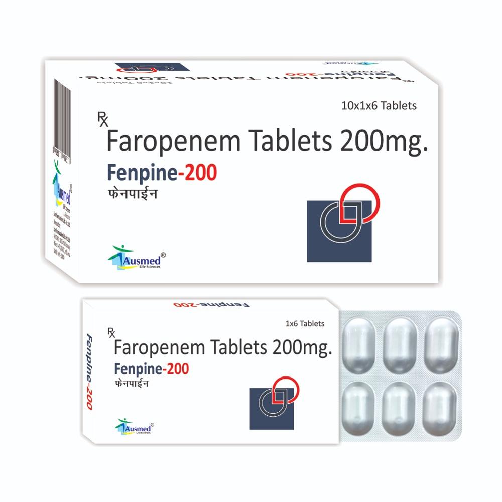 Faropenem 200 Mg Tablet - Usage: Treatment Of Infections Of The Lungs And Urinary Tract