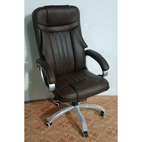 Stylish Brown Office Executive Chair - Color: As Per Requirement