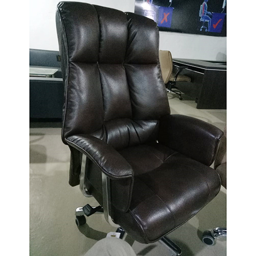 Pu Leather Revolving Chair - Color: As Per Requirement