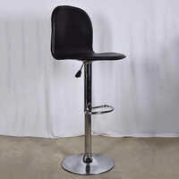 Modular Leatherette Black Bar Stool - Design: Standard