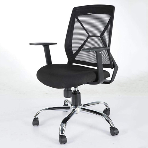 Standard Low Back Mesh Office Chair - Color: Black