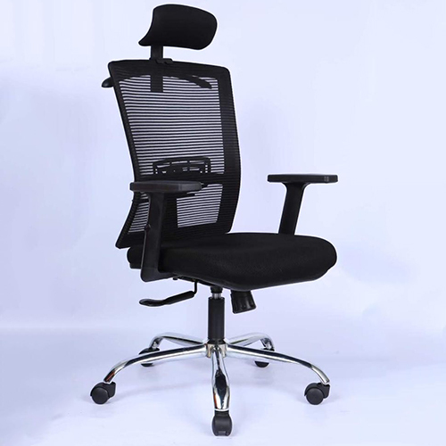 Black Mid Back Chair - Application: Office