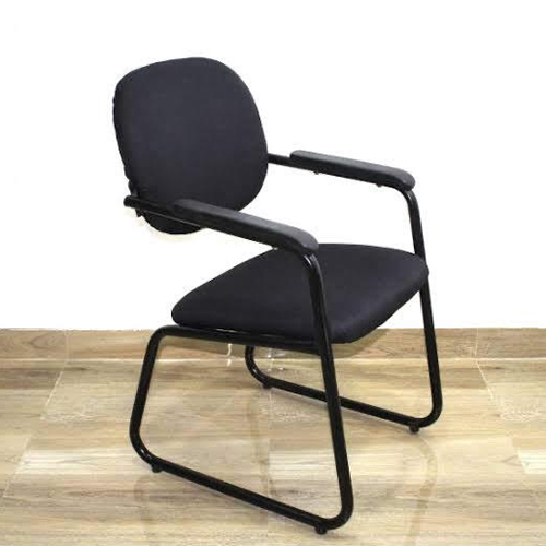 SS Black Visitor Chair