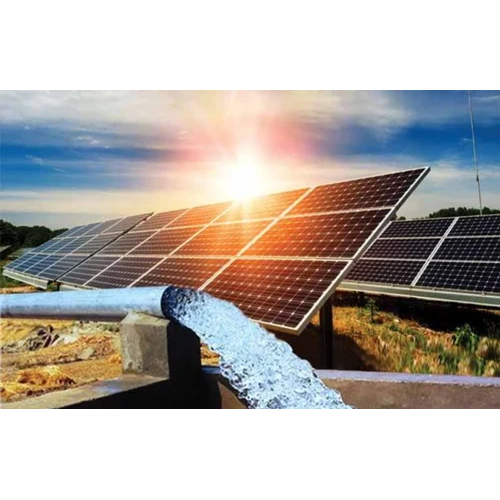 Industrial Solar Water Pump - Material: Polycrystalline