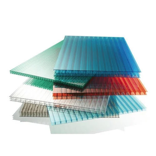 6Mm Twinwall Polycarbonate Sheet - Color: Multi Color