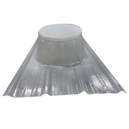 Polycarbonate Ventilator Base Plate - Size: 1000 X 1650 X 350 Mm