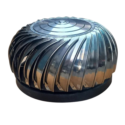 16Inch Stainless Steel Wind Turbine Ventilators - Color: Silver