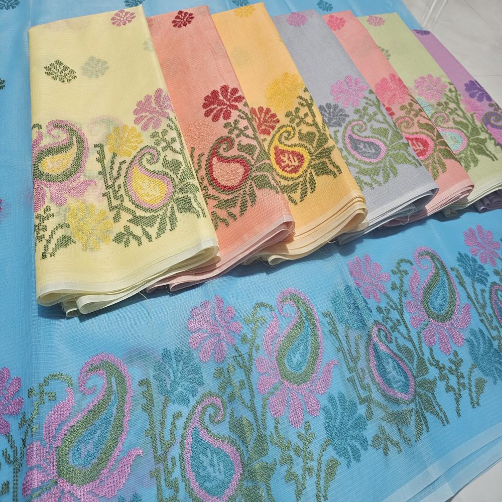 Kota Doria  Cotton Sarees - Gender: Ladies